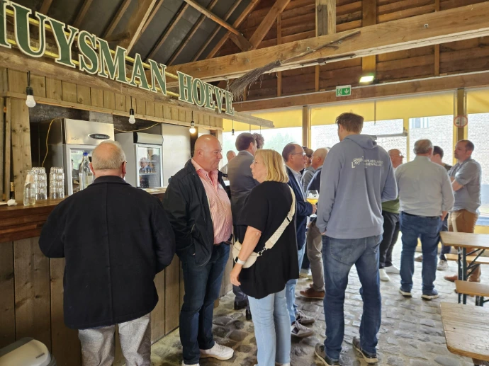 receptie in het Open Wagenhuis