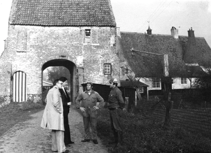 Antoine en Géry Huysman in 1975, foto: archief Géry Huysman