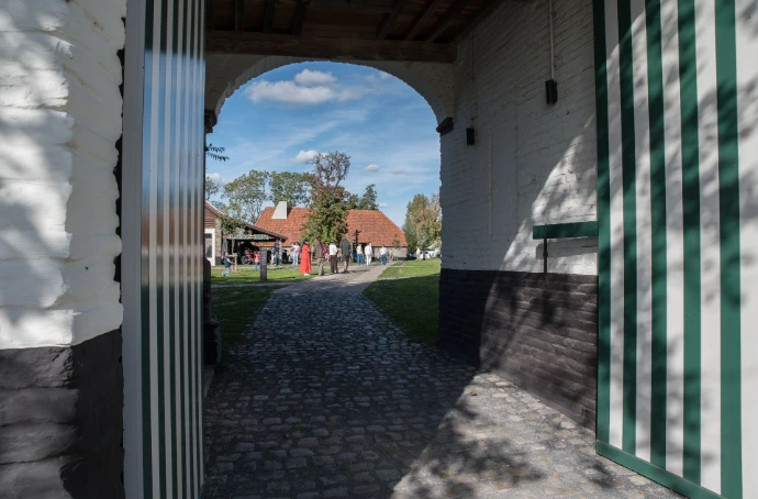 Poort van het openpoortgebouw