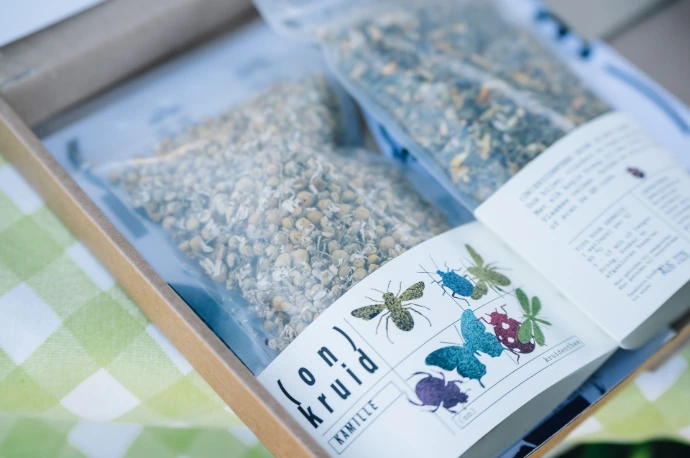 Vers gedroogde Kamillethee