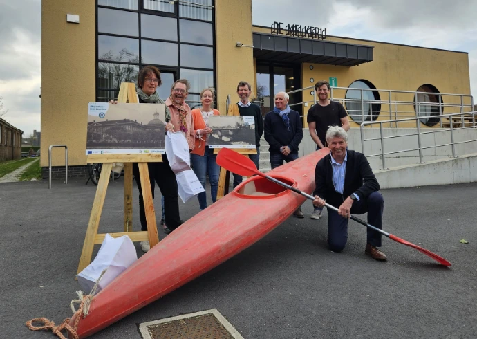 Betrokkenen met kajak